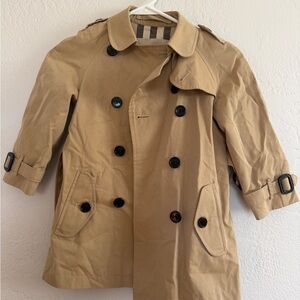 Burberry Classic Tan kids Trench Coat